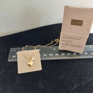 Vintage Avon Sentimental Accent Ankle Bracelet large